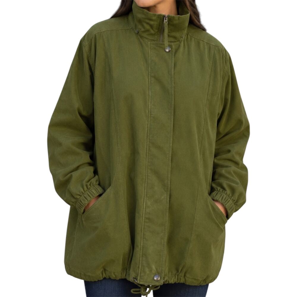 Bromley Sport Thermoloft Insulated Jacket Outdoor Full Zip Midweight Green Large